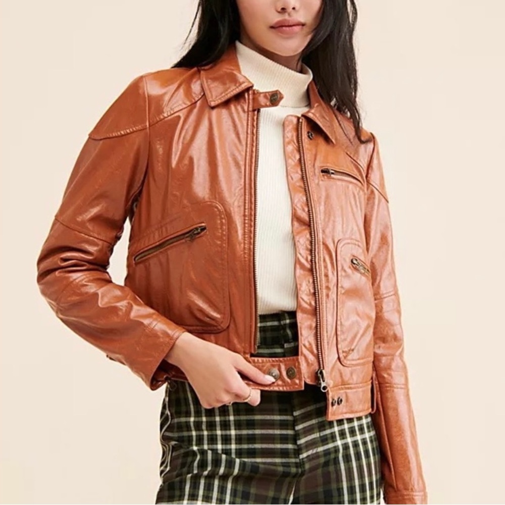 NWT Free People Josie vegan jacket - S & L - Picture 5 of 6
